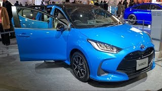 新型ヤリス ハイブリッド・内外装を撮影！ヴィッツとの違いを紹介！トヨタ TOYOTA