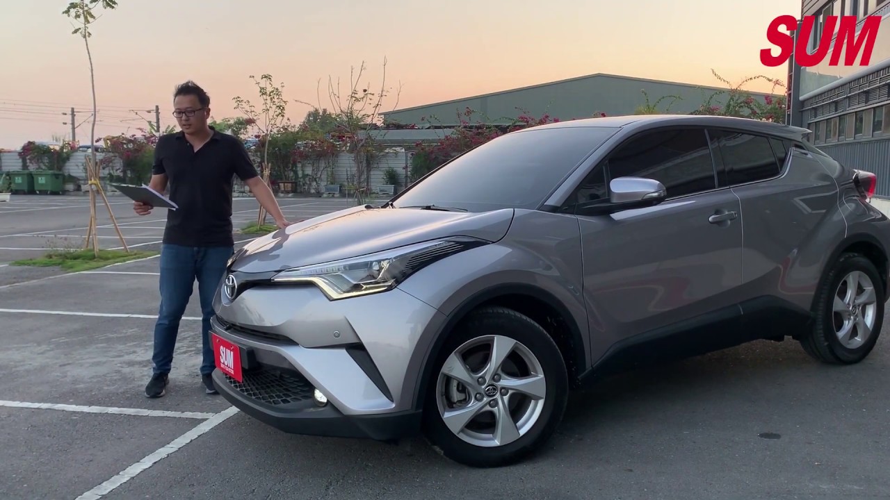 TOYOTA C-HR AWD頂級版本，最時尚雅痞的跨界休旅，原廠保固中 2017年