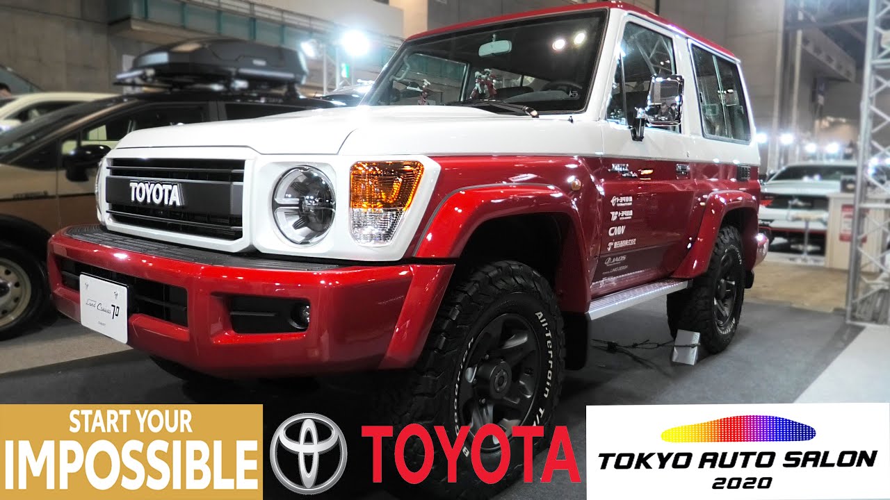 TOYOTA 【 Tokyo Auto Salon 2020 東京オートサロン 】New GTG Land Cruiser C, AE86 BLACK LIMITED, TS050 HYBRID #8