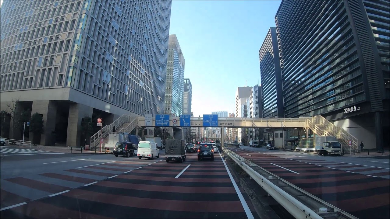 Tokyo drive  東京ドライブ　京橋～芝浦