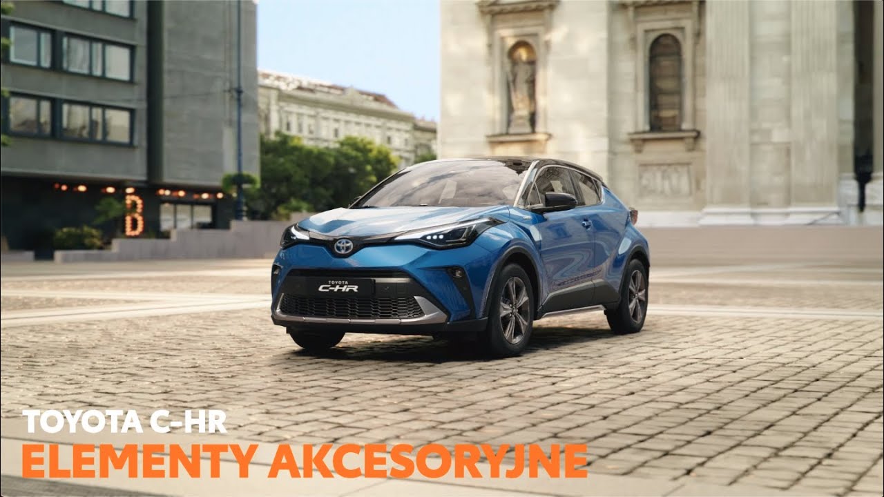 Toyota C-HR oryginalne wyposażenie dodatkowe