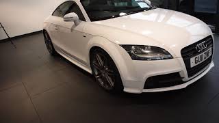 USED AUDI TT 2.0 TDI QUATTRO S LINE BLACK EDITION 2DR 168 BHP