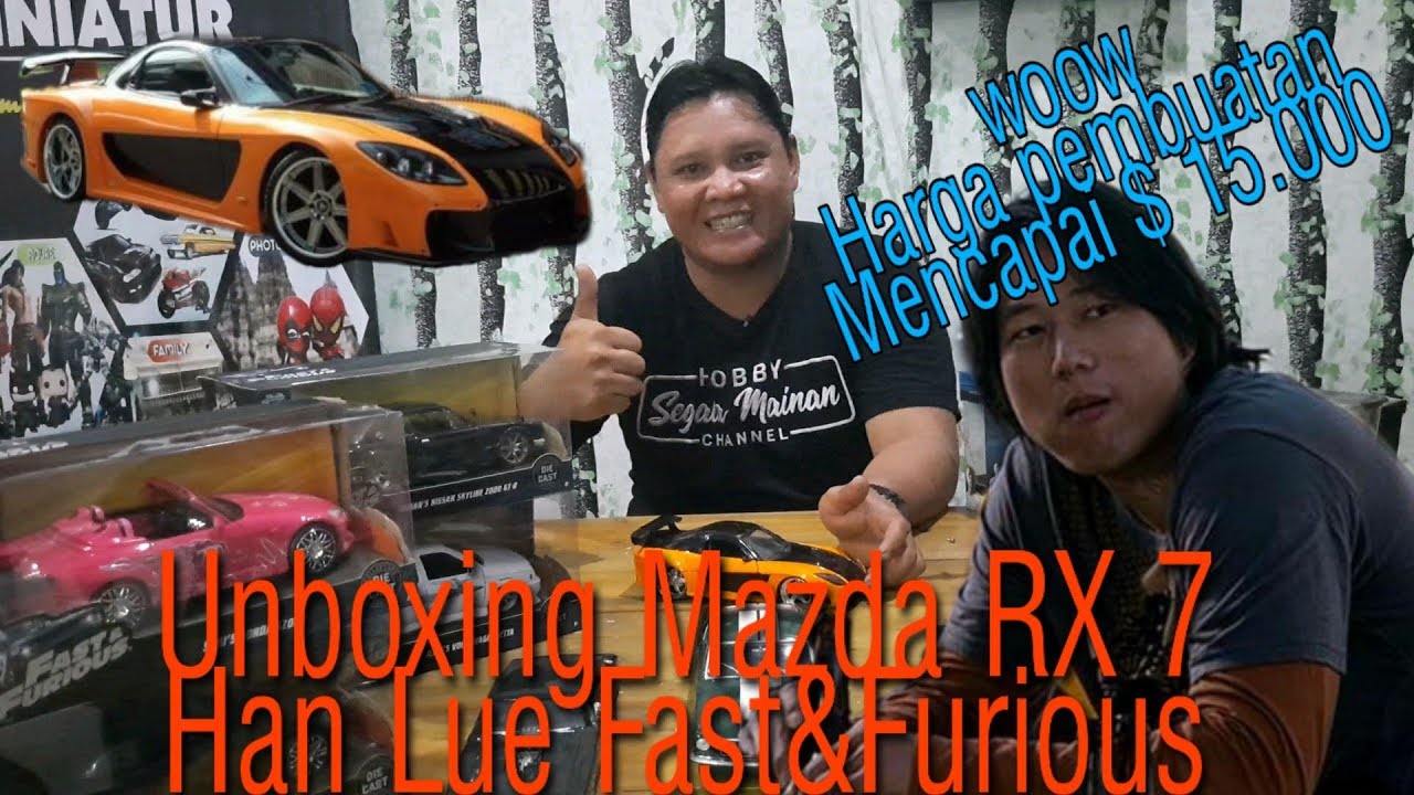 Unboxing & Review Han Car’s Mazda RX7 ||Fast N Furious||