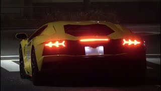 【爆音‼】ド迫力のV12加速＆空ぶかしサウンド‼ ランボルギーニ アヴェンタドールS Lamborghini Aventador S LP740-4