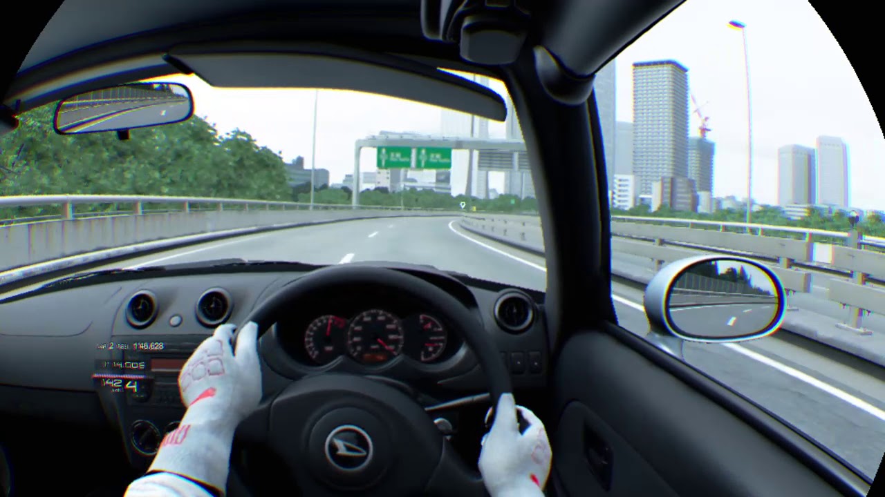 VRドライブ　ダイハツ　コペン　0.7ターボ　02年モデル　首都高速　グランツーリスモ®ＳＰＯＲＴ