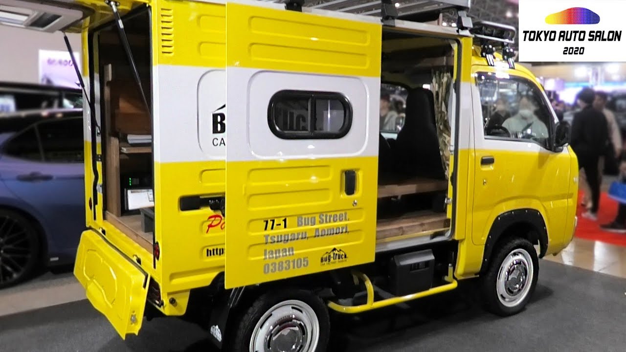 Van Life Japan ハイゼットカーゴバン NV350 ハイエース【 Tokyo Auto Salon 2020 東京オートサロン 】