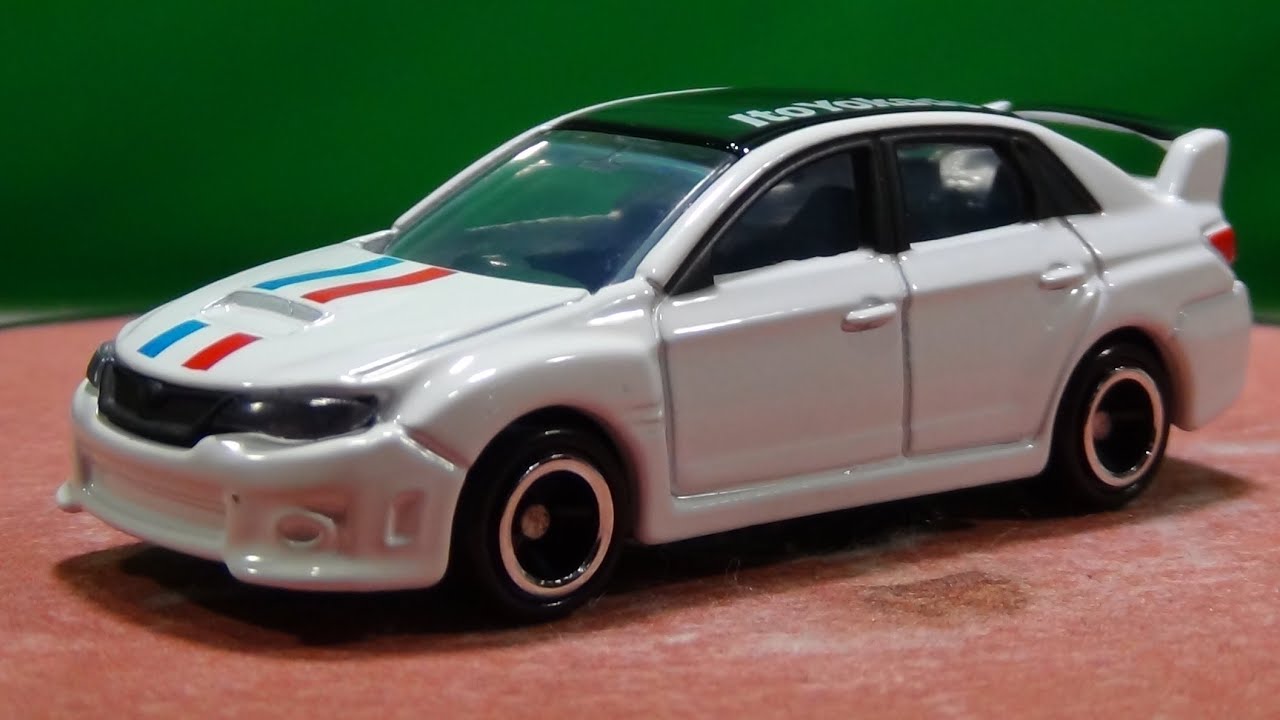 イトーヨーカドー特注トミカ スバル インプレッサ WRX STI ４door トリコロールカラー仕様