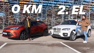 Yeni CH-R parasına 2.El BMW X6 Alınır mı? | Aynı paraya hangisi?