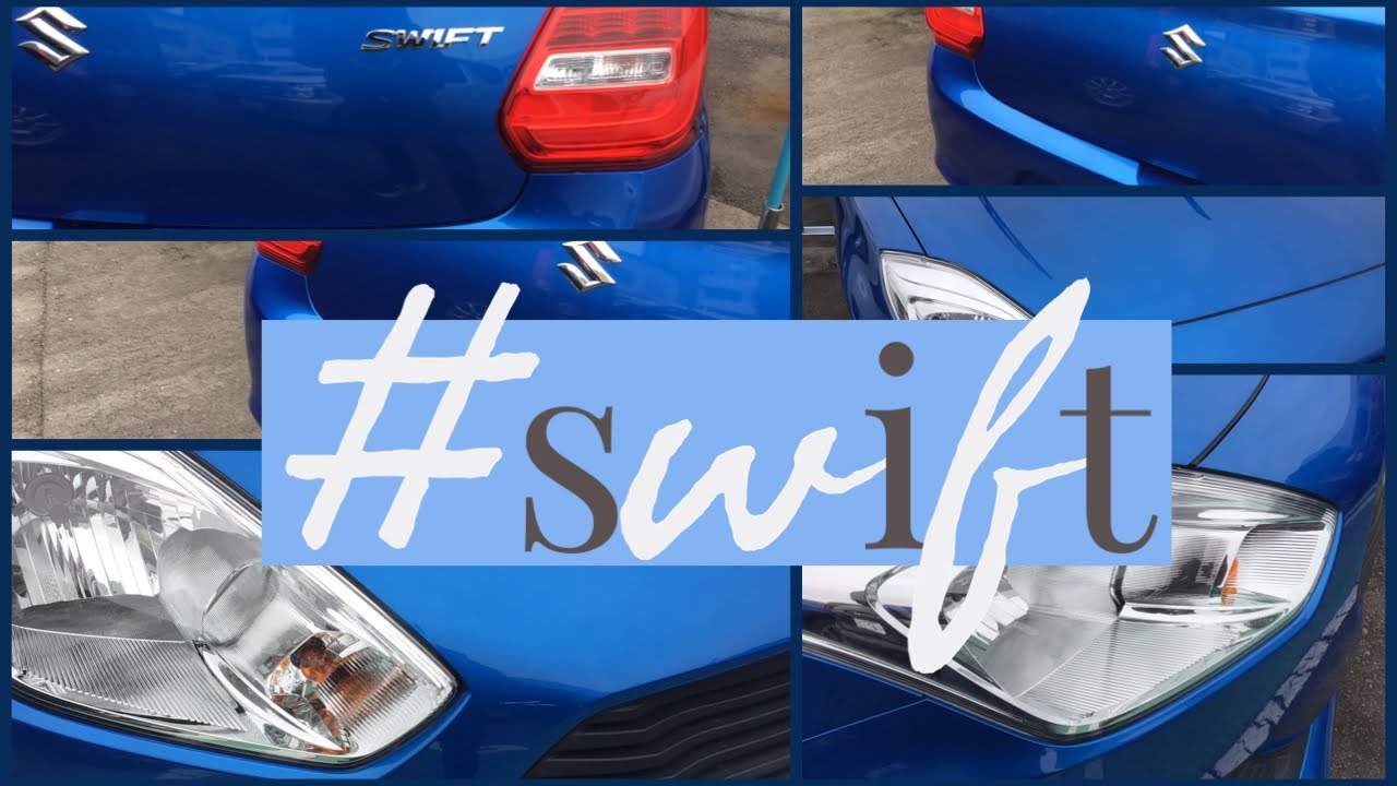 ZC83S Suzuki Swift Dealer Car スズキスイフトの青いディーラー車を見るだけ