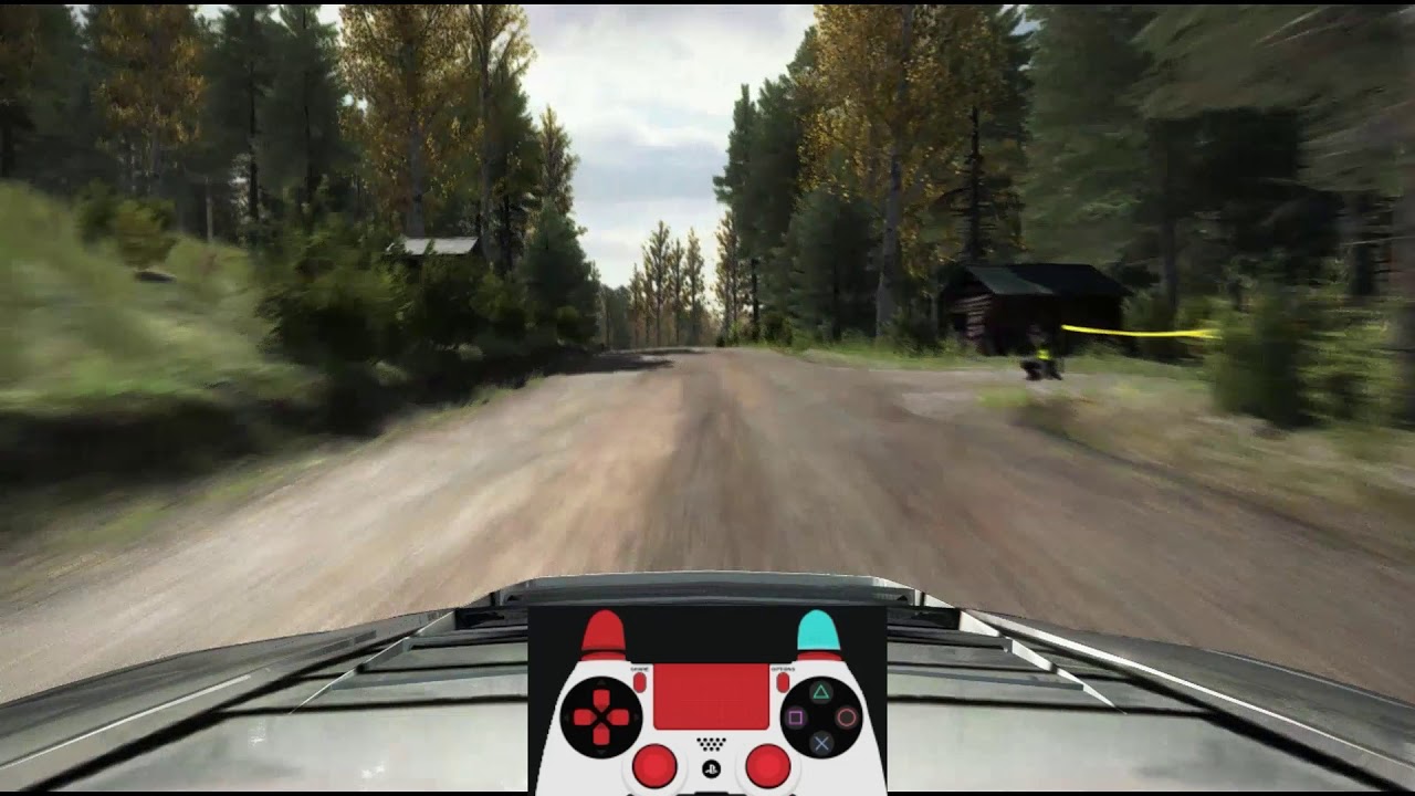 (front) [dirt rally] nissan skyline gt-r (R34) @ finland