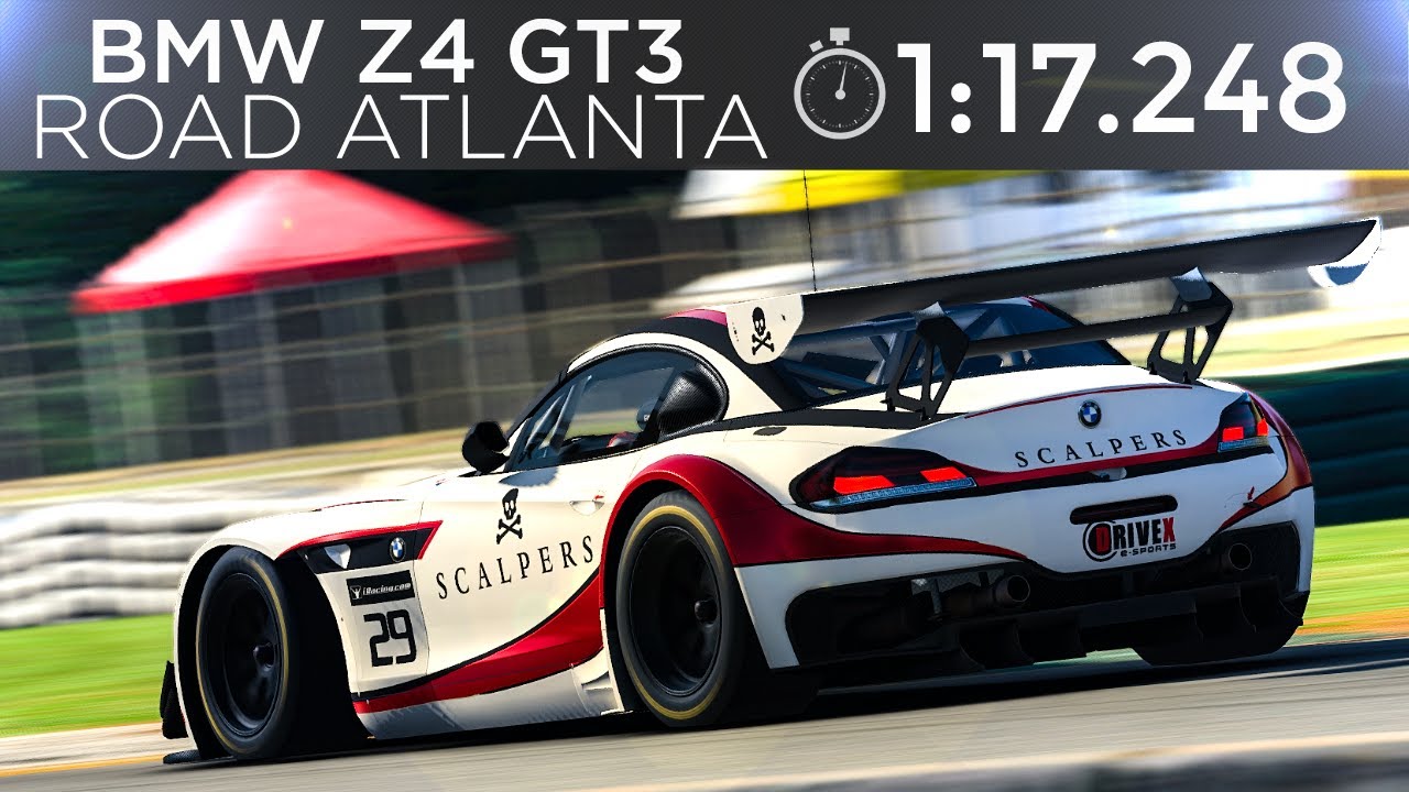 iRacing | Hotlap + Setup | BMW Z4 GT3 @ Road Atlanta | 1:17.248