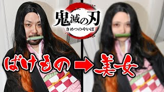 【鬼滅の刃】化け物でもフォトショ使えば美しくなれる説【禰豆子】