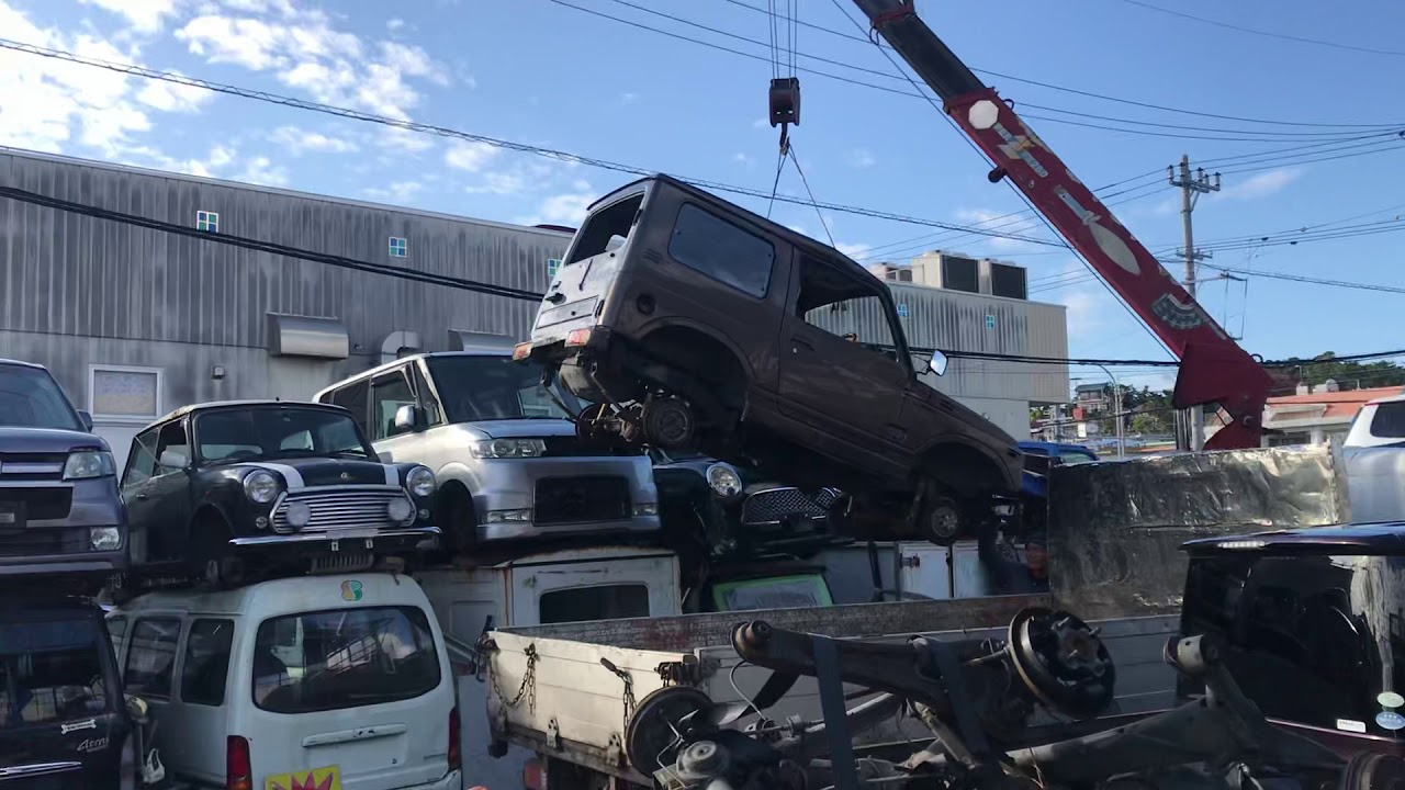 ジムニー 解体 沖縄 廃車買取 we buy junk car どんな車でも買取ります