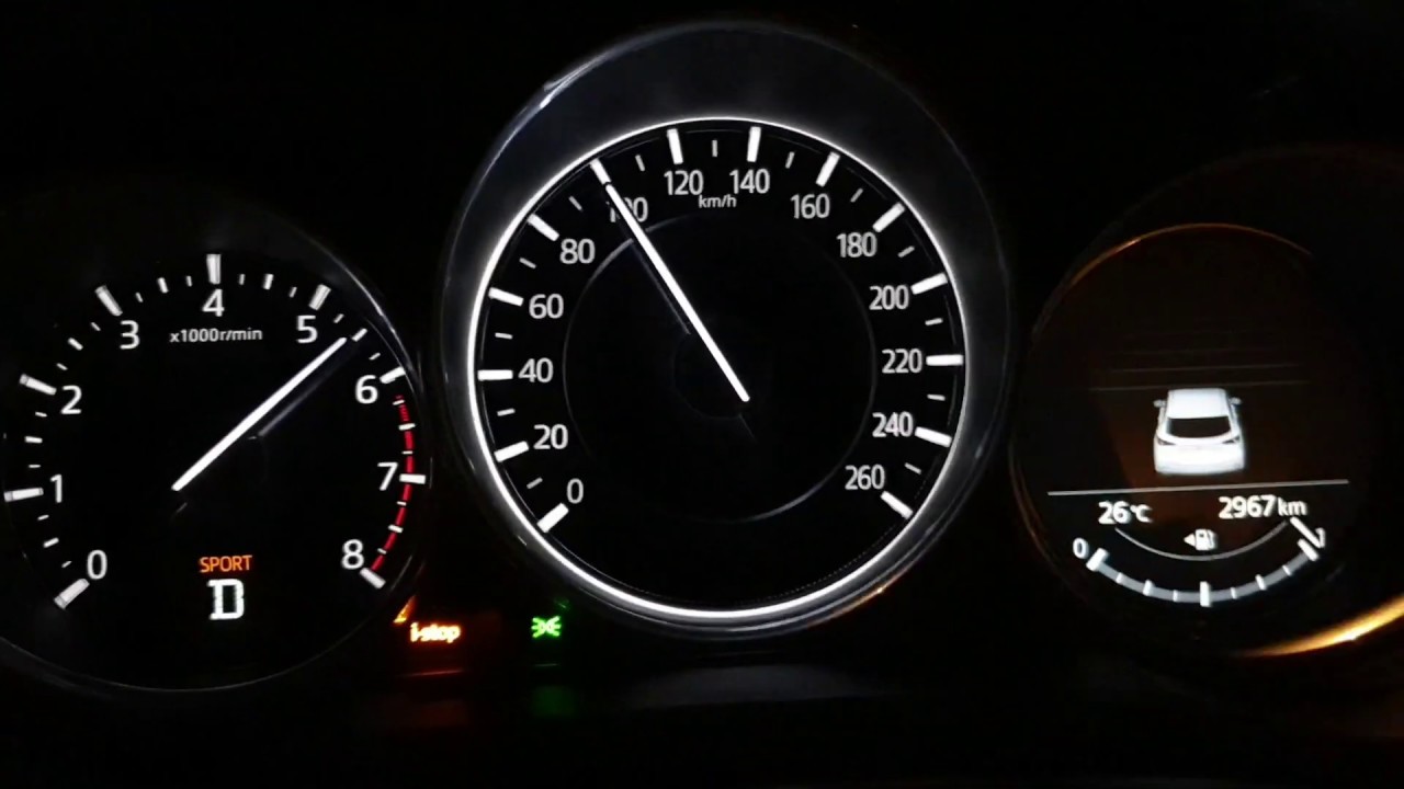 อัตราเร่ง 0-100 km/h : Mazda CX-8 2.5 SP 2WD 6AT (7 Seats)