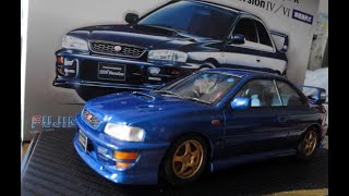 【こたプラ】1/24 フジミ スバル インプレッサWRX Type-R STI VersionⅣ/Ⅵ プラモデル製作 SUBARU IMPREZA WRX Type-R STI VersionⅣ/Ⅵ