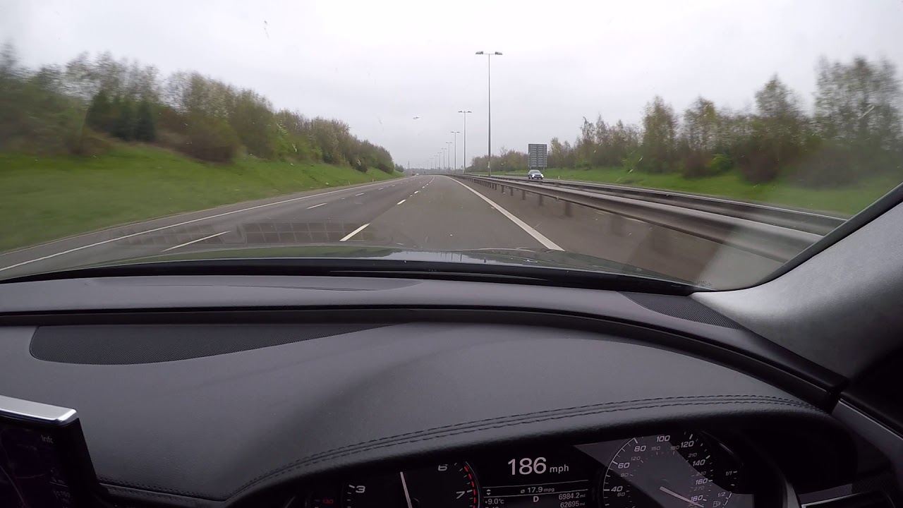 145 to 189mph Audi S8