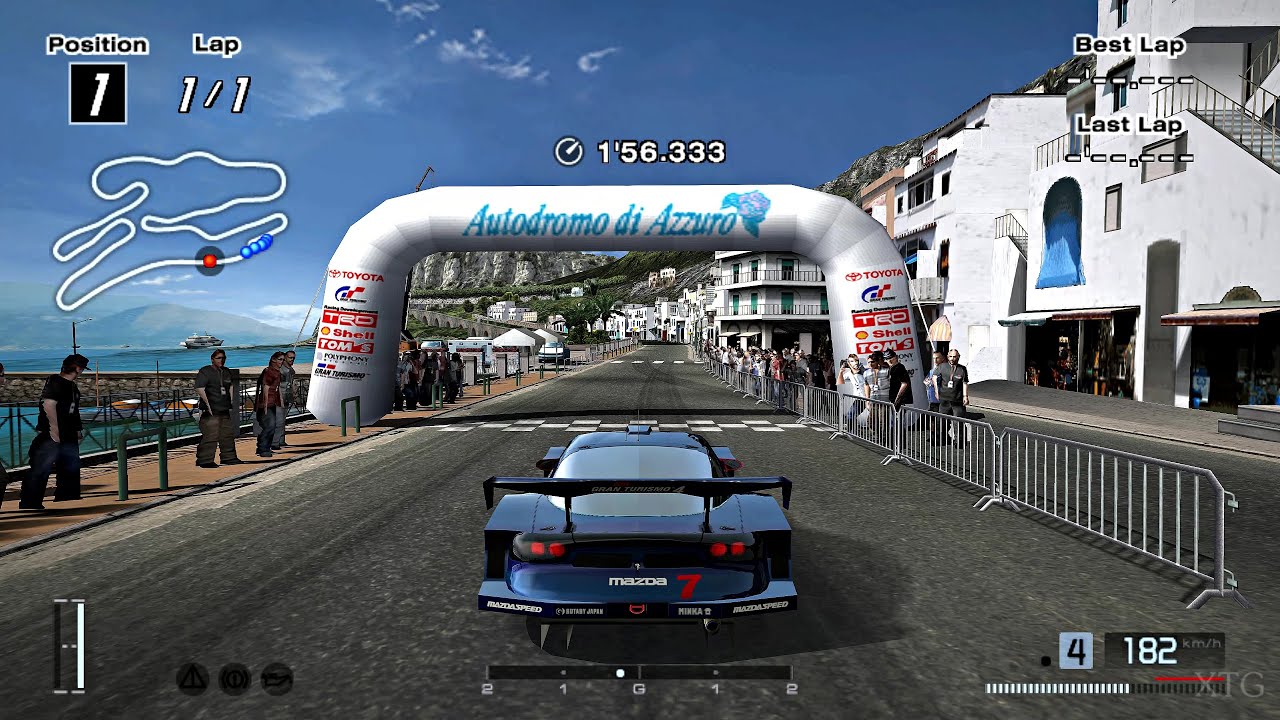 [#1576] Gran Turismo 4 - Mazda RX-7 LM Race Car '01 PS2 Gameplay HD