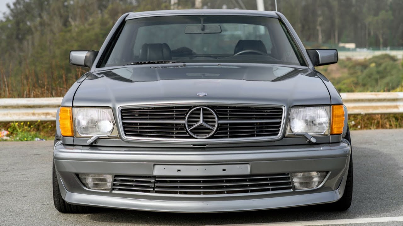 1988 Mercedes-Benz 560SEC C126 with AMG body kit