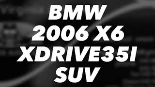 2009 BMW X6