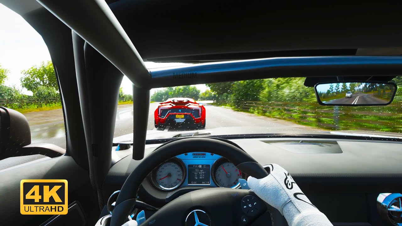 2011 MERCEDES BENZ SLS AMG TEST DRIVE | 4K 60FPS Next-Gen Real Life Graphics – Forza Horizon 4
