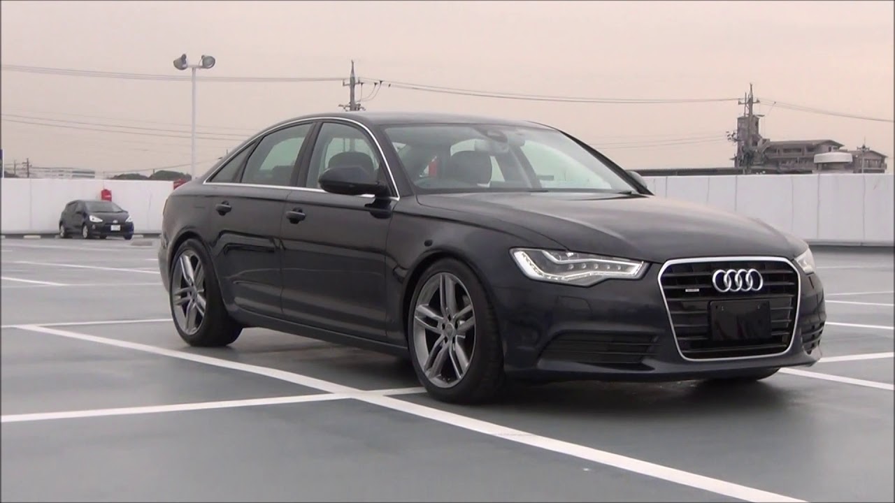 2013ｙ・Audi A6 2.8FSI クワトロ/4WD「C7」純正オプション多数で大人のカスタム☆車高調整後でローダウン!!最新動画☆中古車情報