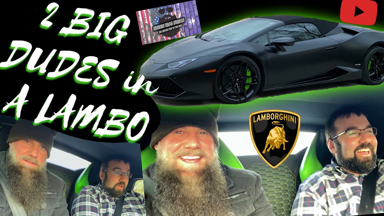 2017 Lamborghini Huracan LP-610-4 delivery! 2 Big Dudes in a Lambo