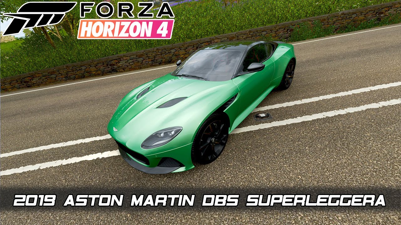 2019 ASTON MARTIN DBS SUPERLEGGERA – Forza Horizon 4 | Logitech g29 4k gameplay