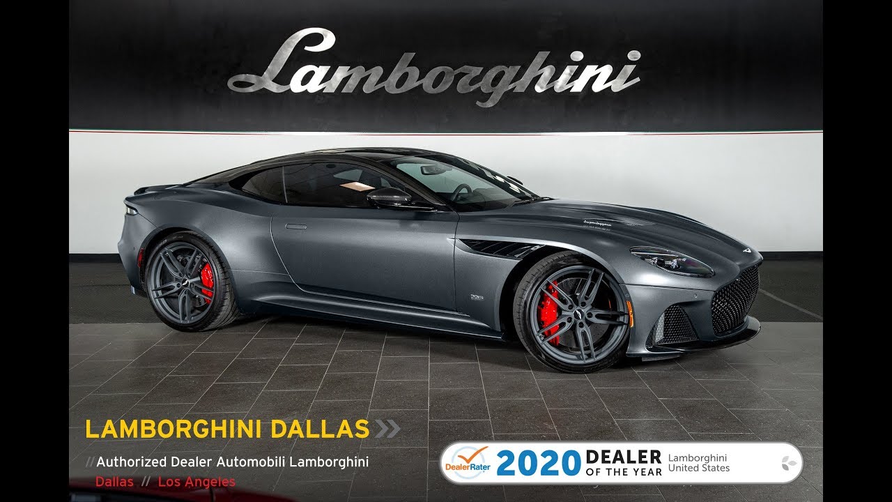 2019 Aston Martin DBS Superleggera Satin Xenon Grey LC619