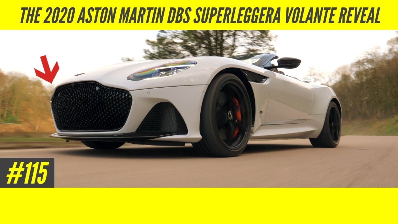 2020 Aston Martin DBS Superleggera Volante показывают трейлер
