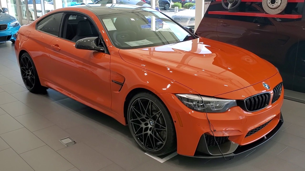 2020 BMW M4 Coupe , Fire Orange
