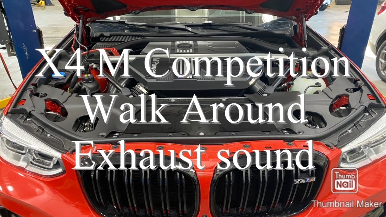 2020 BMW X4 M Competition 503 HP(walk Around+Exhaust Sound 둘러보기+배기음)
