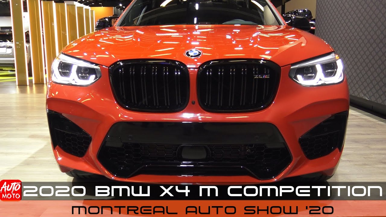2020 BMW X4 M Competition – Exterior And Interior – 2020 Montreal Auto Show