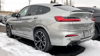 2020 BMW X4M Competition Donington Grey Metallic 503HP | In-Depth Video Walk Around