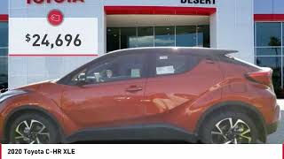 2020 Toyota C-HR Cathedral City CA 240390