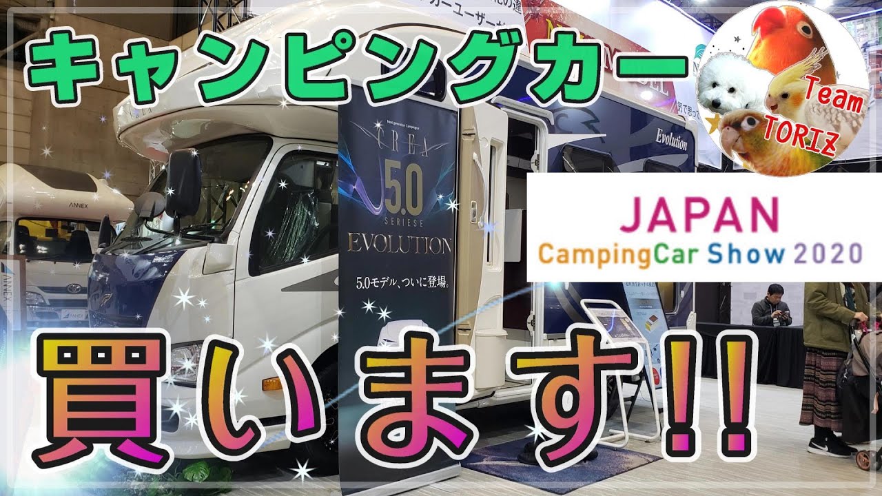 ★ キャンピングカーを買います！ジル？クレソン？！ジャパンキャンピングカーショー2020 in 幕張メッセ!! ★ ビションフリーゼ Bichon Frise そら