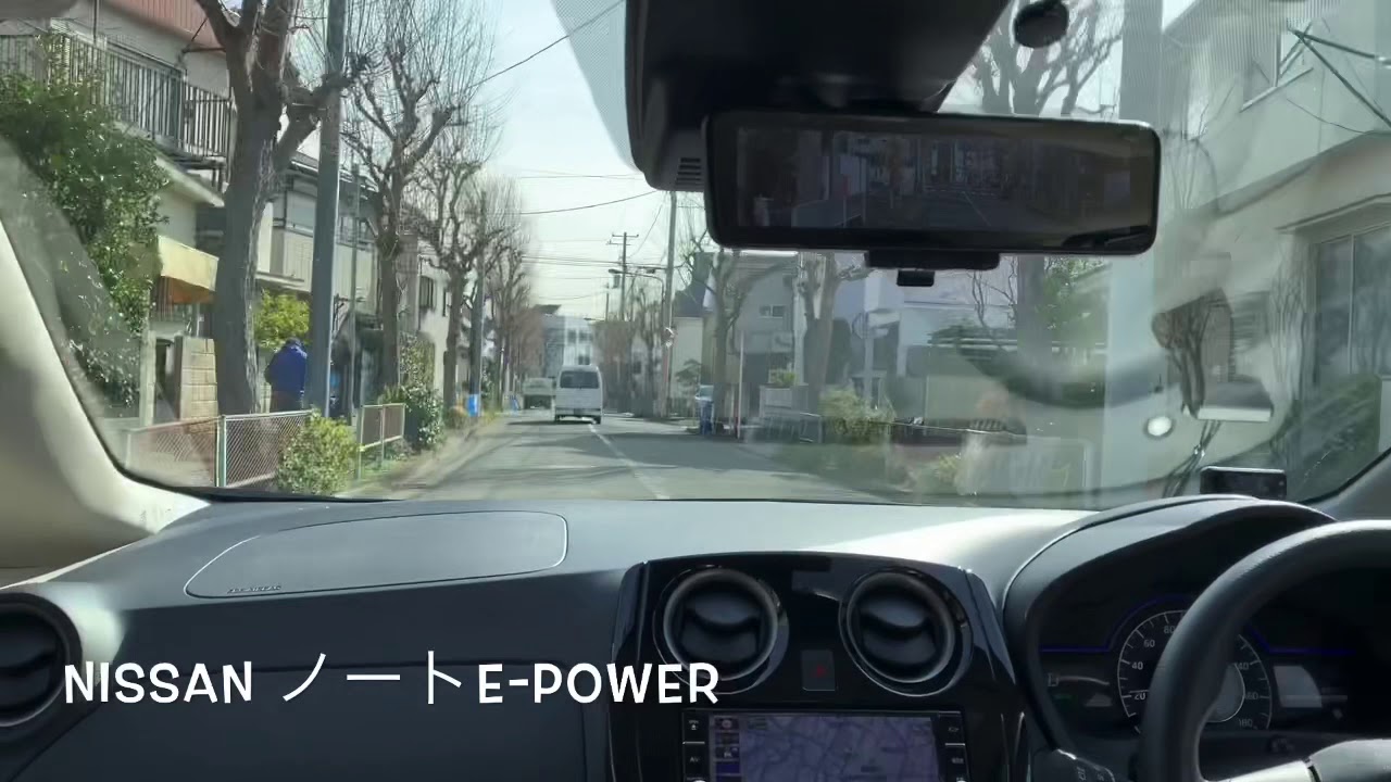 【2020,2,7】NISSANノートe-POWER ドライブ①