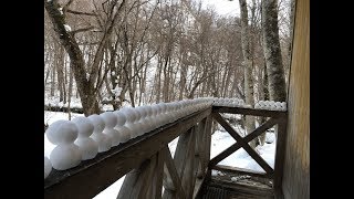 さらば　エクストレイル思い出をありがとう続編　3　ランドクルーザープラド　雪道走行！！