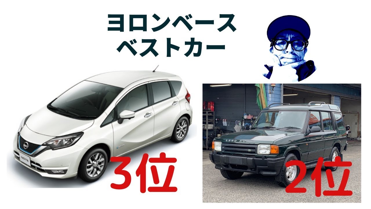 【車遍歴　第3位、2位】