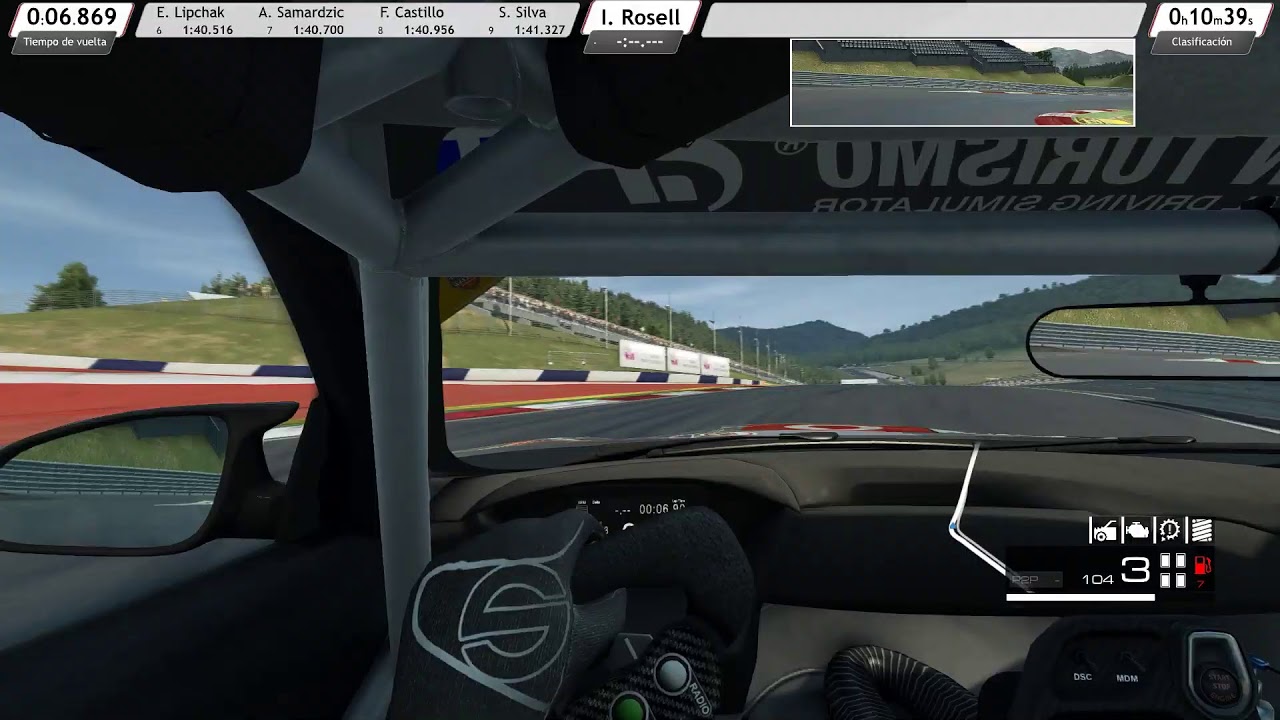 4ª Carrera german Cup Raceroom Spain by Goma Quemada. BMW M4  GT4 red bull ring