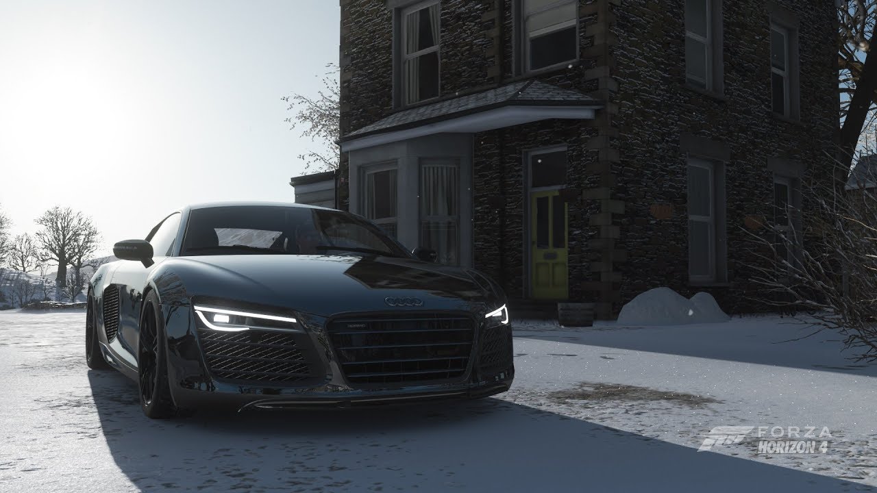 [4K] Forza Horizon 4 - 2013 AUDI R8 COUPE V10 PLUS 5.2 FSI QUATTRO