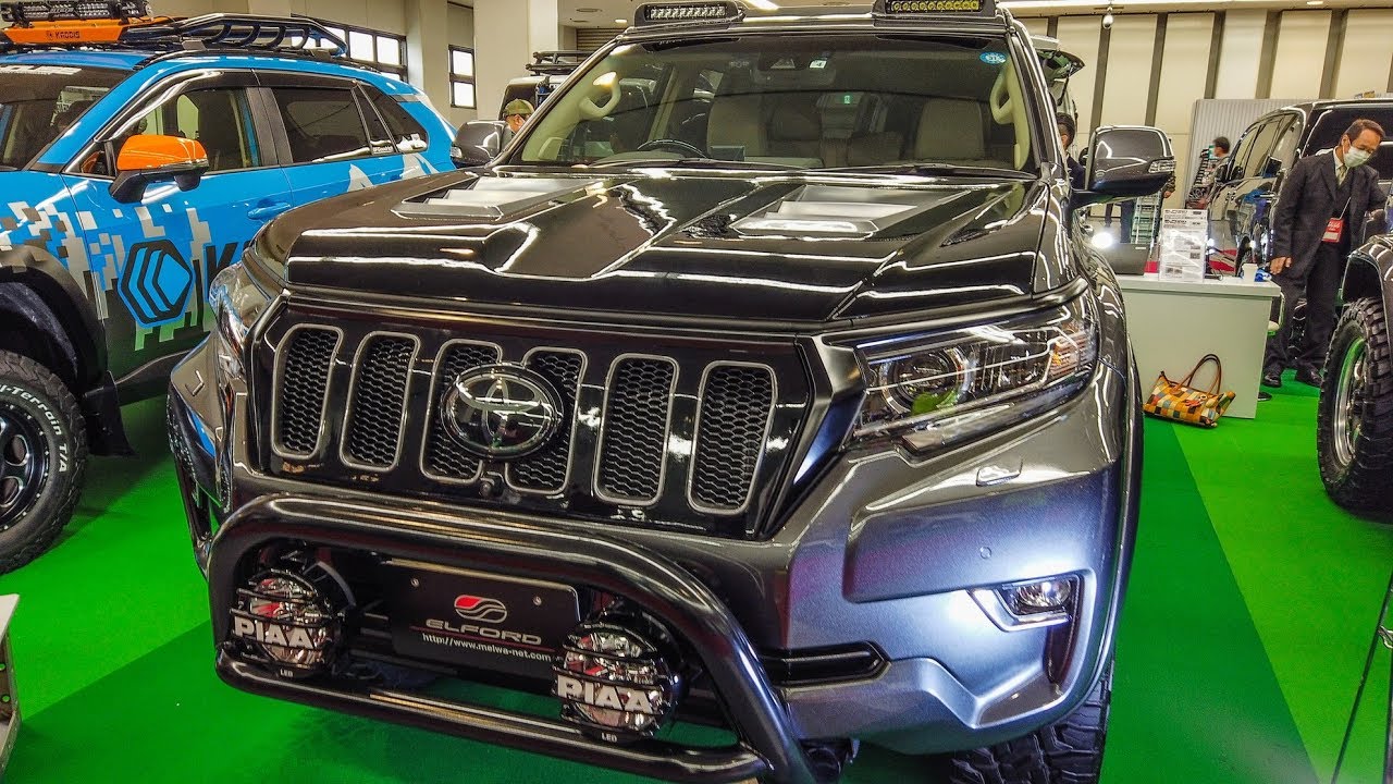 (4K)ELFORD TOYOTA LANDCRUISER PRADO 150 modified エルフォード ランドクルーザープラド カスタム – OSAKA AUTO MESSE 2020