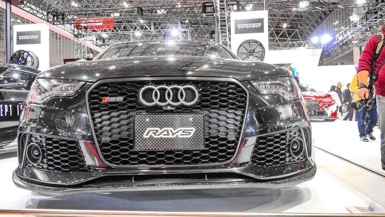 (4K)RAYS AUDI RS6 bodykit レイズ アウディRS6カスタム – TOKYO AUTO SALON 2020