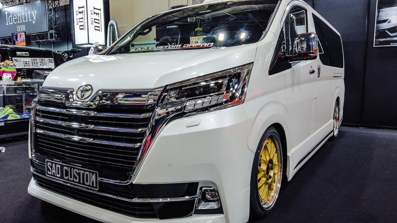 (4K)SAD CUSTOM TOYOTA GRANACE modified SADカスタム グランエース カスタム – OSAKA AUTO MESSE 2020