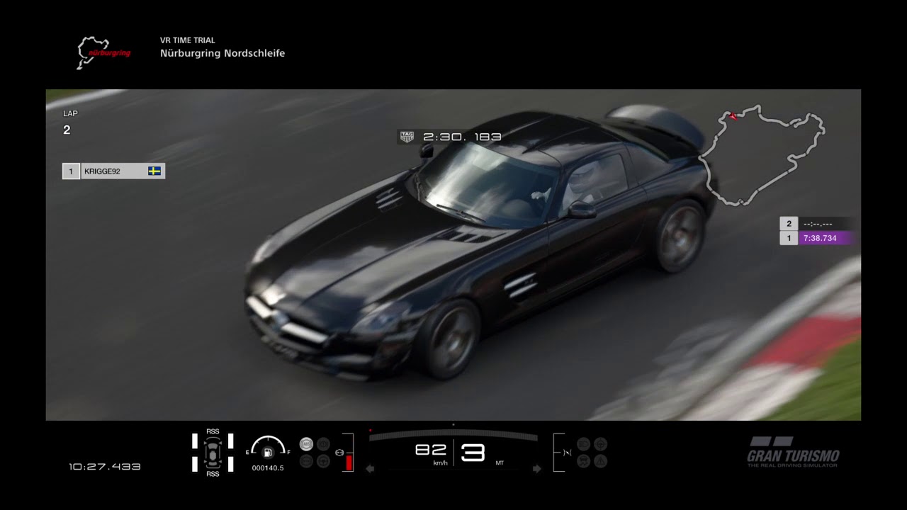 800 HP Mercedes-Benz SLS 7:01 min NÃŒrburgring Full Lap 347km/h VMAX