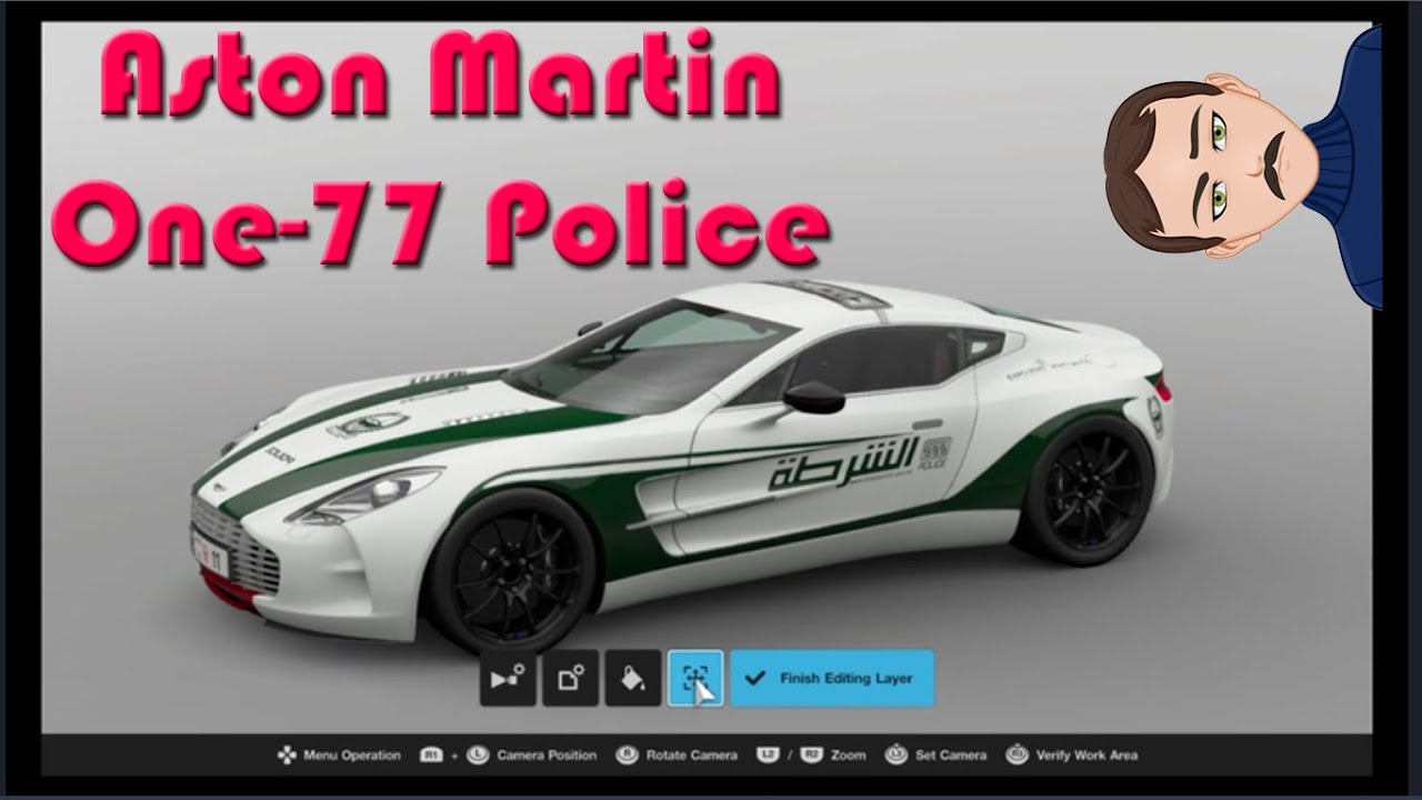 ASTON MARTIN POLICE??? Gran Turismo Sport Aston Martin One-77 Dubai Police