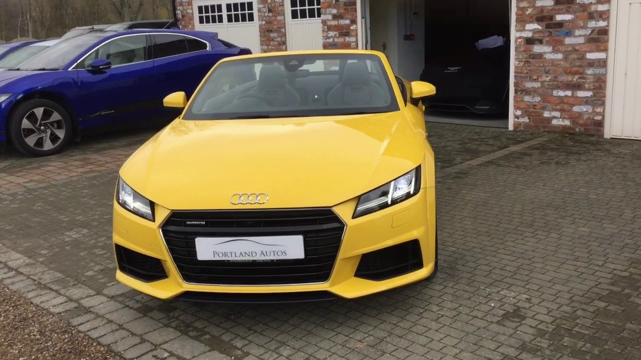 AUDI TT S 2.0 TFSI QUATTRO S LINE FOR SALE IN AUDI EXCLUSIVE VEGAS YELLOW METALLIC