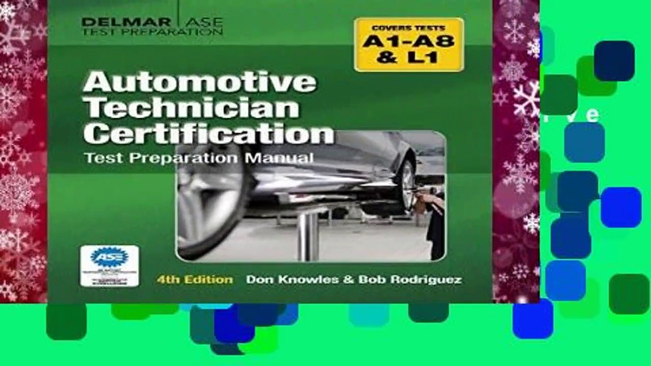 About For Books  Automotive Technician Certification Test Preparation Manual  Review
