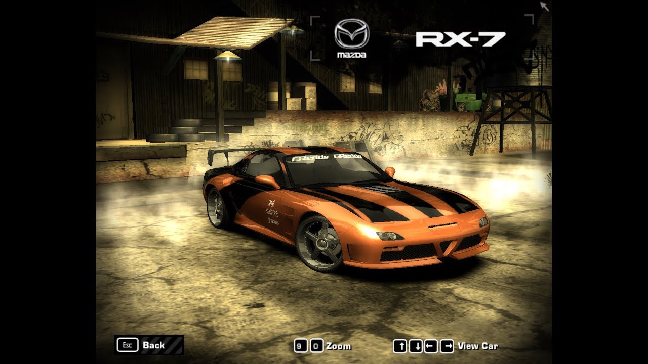 Adamka[Corvette C6] vs Pranski[Mazda RX-7].Need For Speed Most Wanted(gameranger)