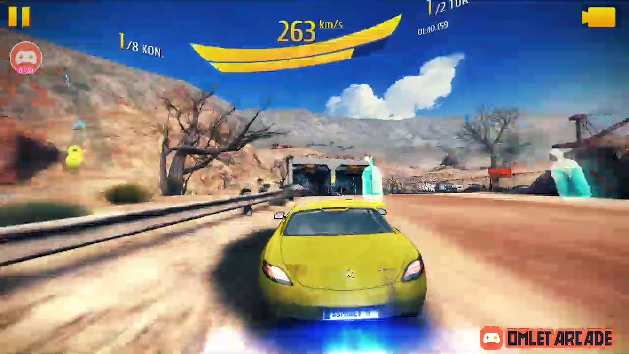 Asphalt 8  Mercedes   Benz SLS AMG electric drive   5 dk 1  lik 2