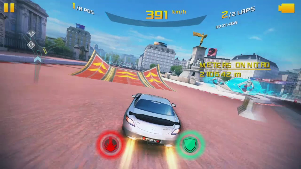 Asphalt 8 - Showdown Multiplayer London Benz SLS AMG GT Coue Final Edition A1550 MAX PRO